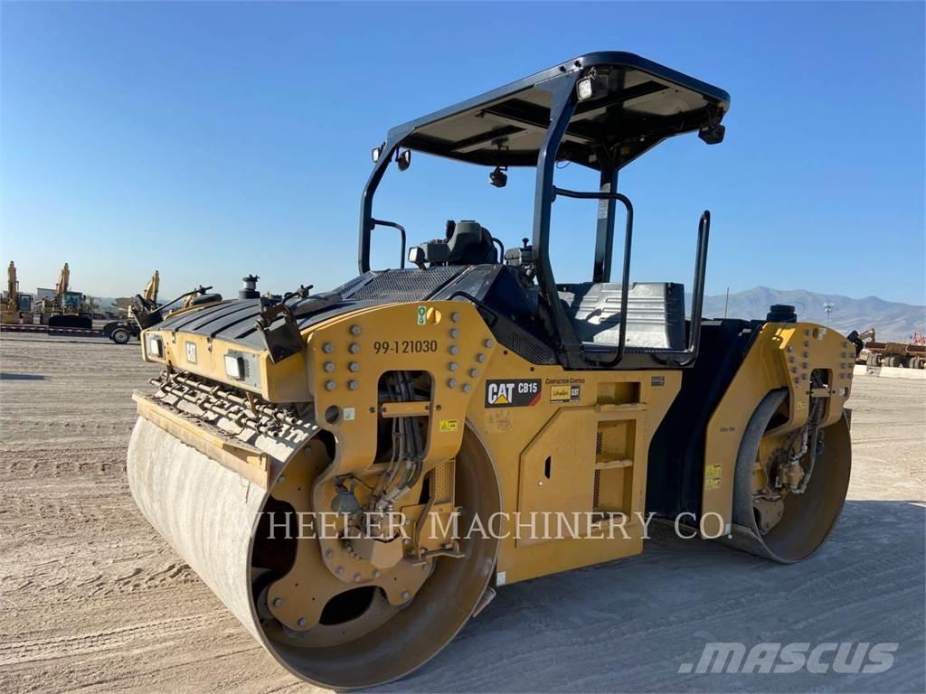 CAT CB15 VV Cilindros Compactadores tandem