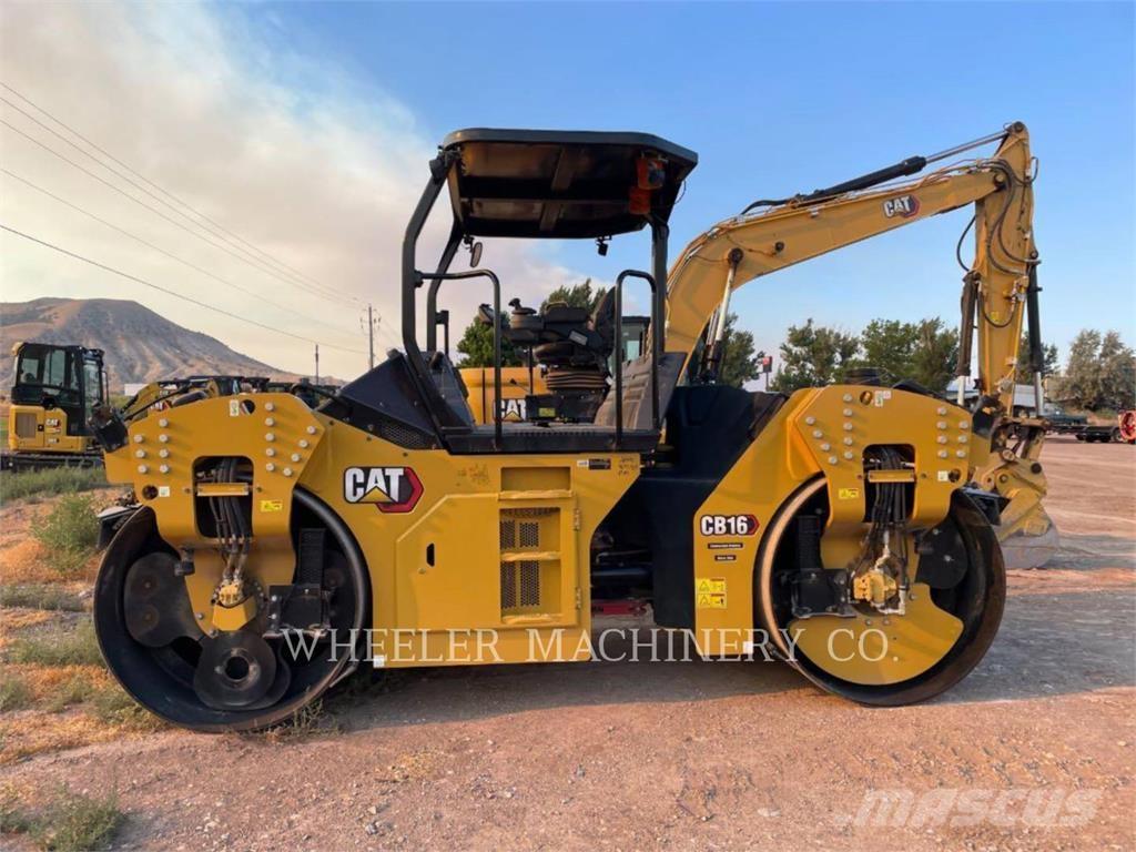 CAT CB16 CW VV Cilindros Compactadores tandem