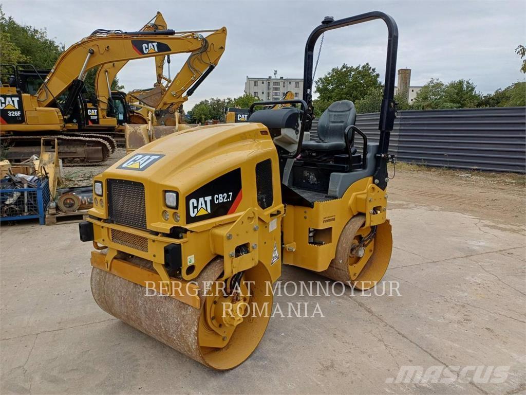 CAT CB2.7LRC Cilindros Compactadores tandem