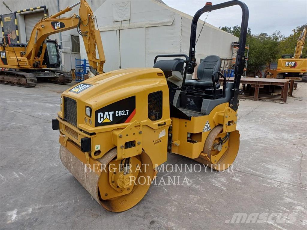 CAT CB2.7LRC Cilindros Compactadores tandem