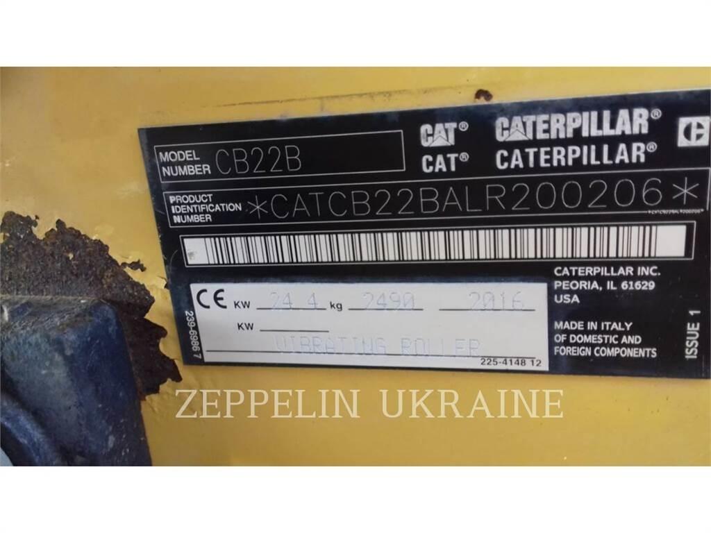 CAT CB22B Compactadores para terra