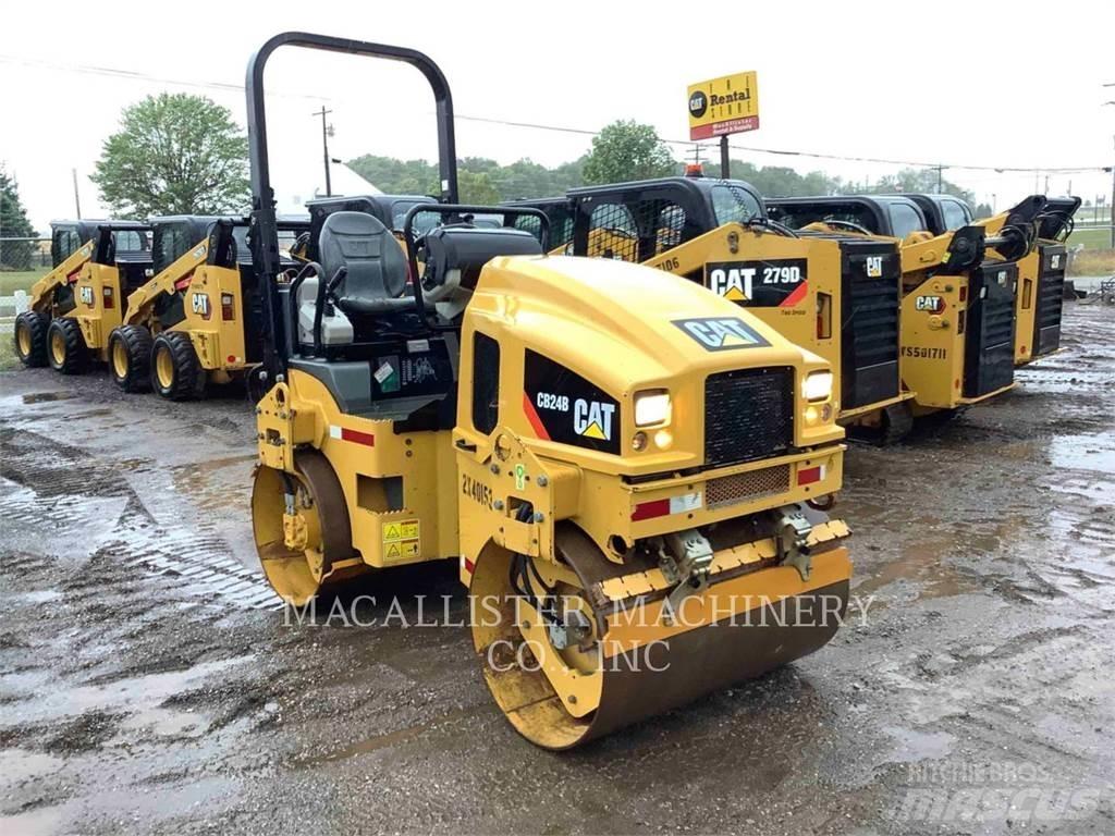 CAT CB24B Cilindros Compactadores tandem