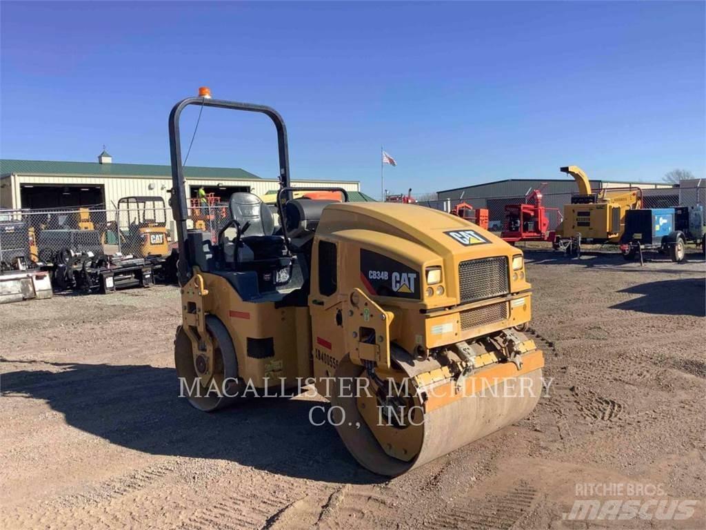 CAT CB34B Cilindros Compactadores tandem