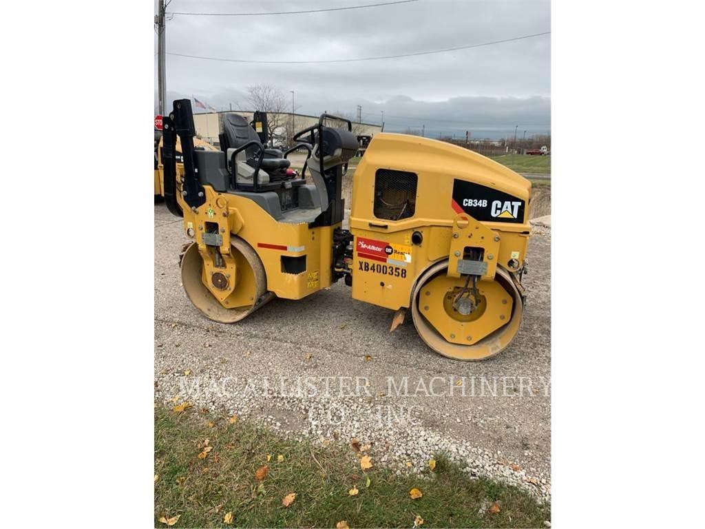 CAT CB34B Cilindros Compactadores tandem