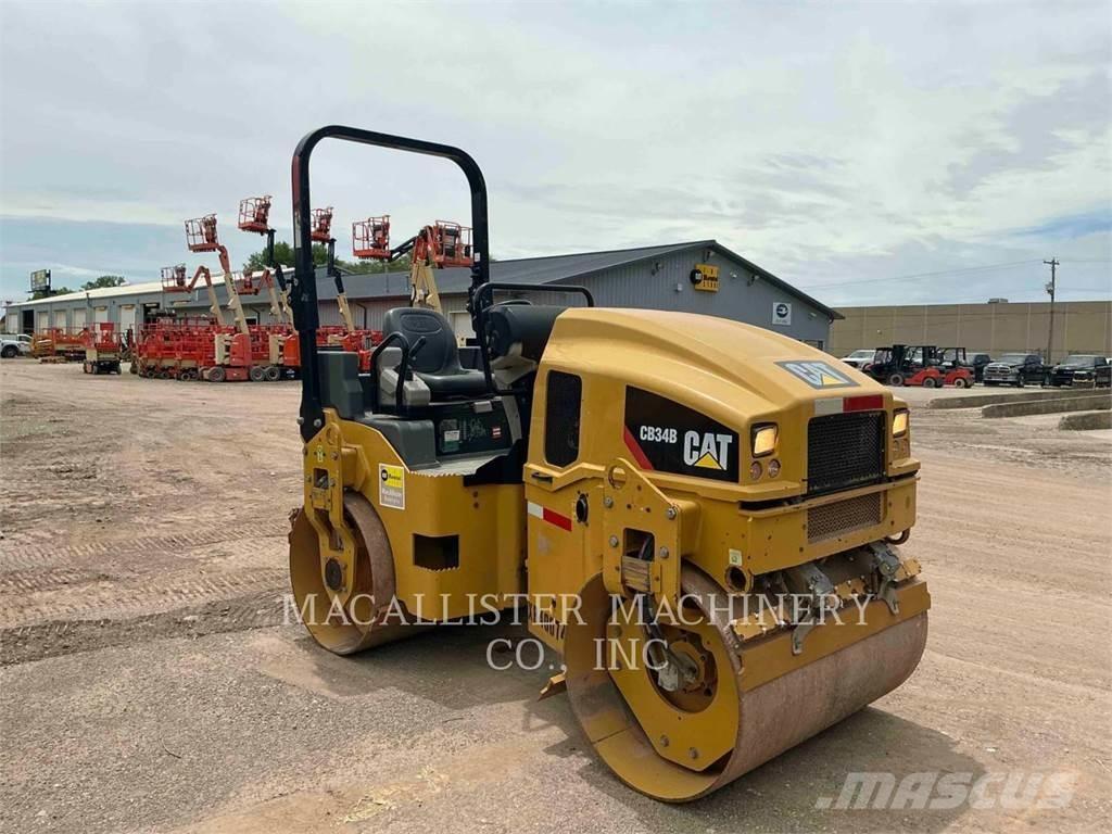CAT CB34B Cilindros Compactadores tandem