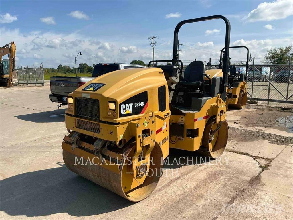 CAT CB34B Cilindros Compactadores tandem