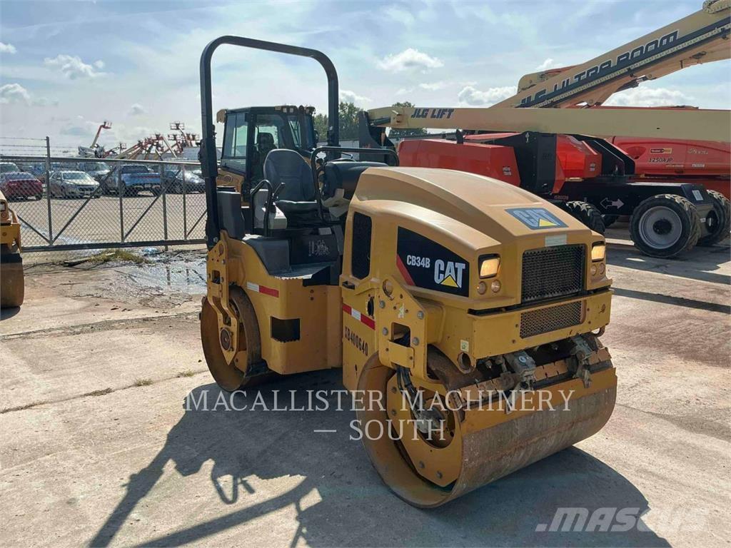 CAT CB34B Cilindros Compactadores tandem