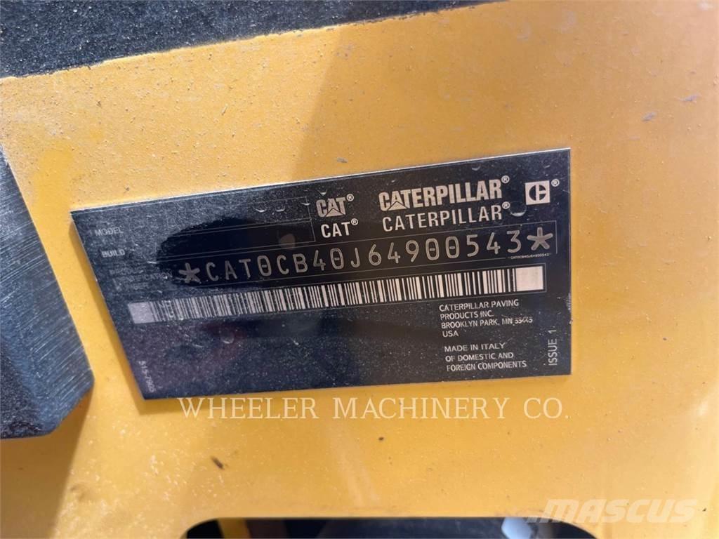 CAT CB4.0 Cilindros Compactadores tandem