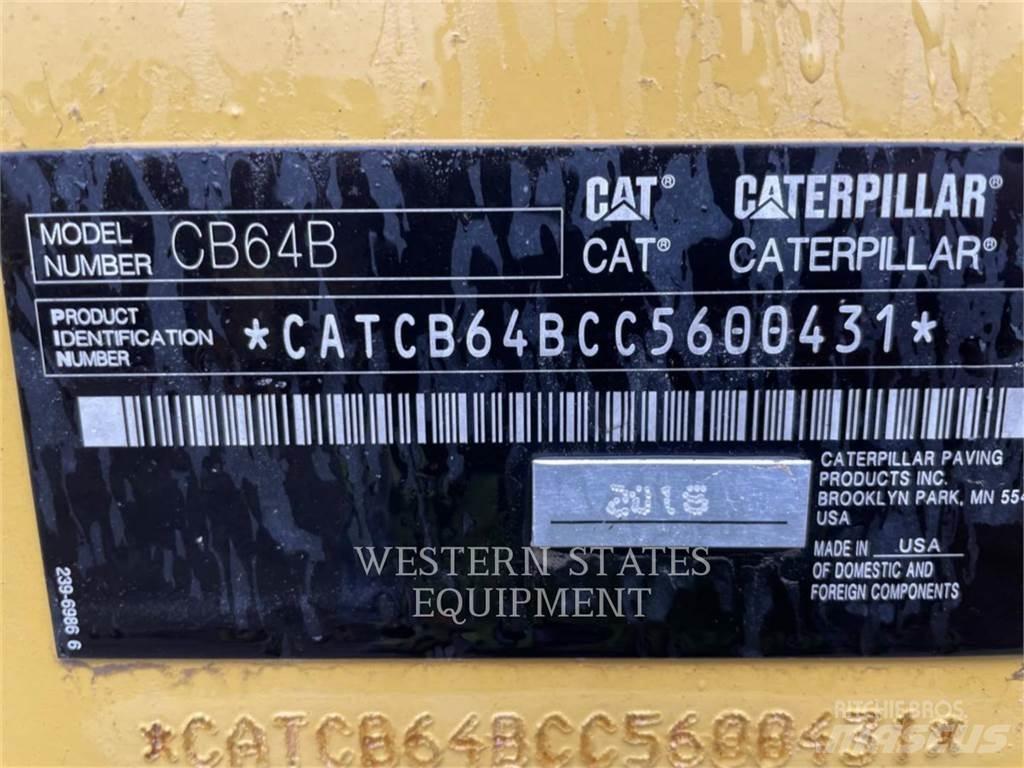 CAT CB64 Cilindros Compactadores tandem
