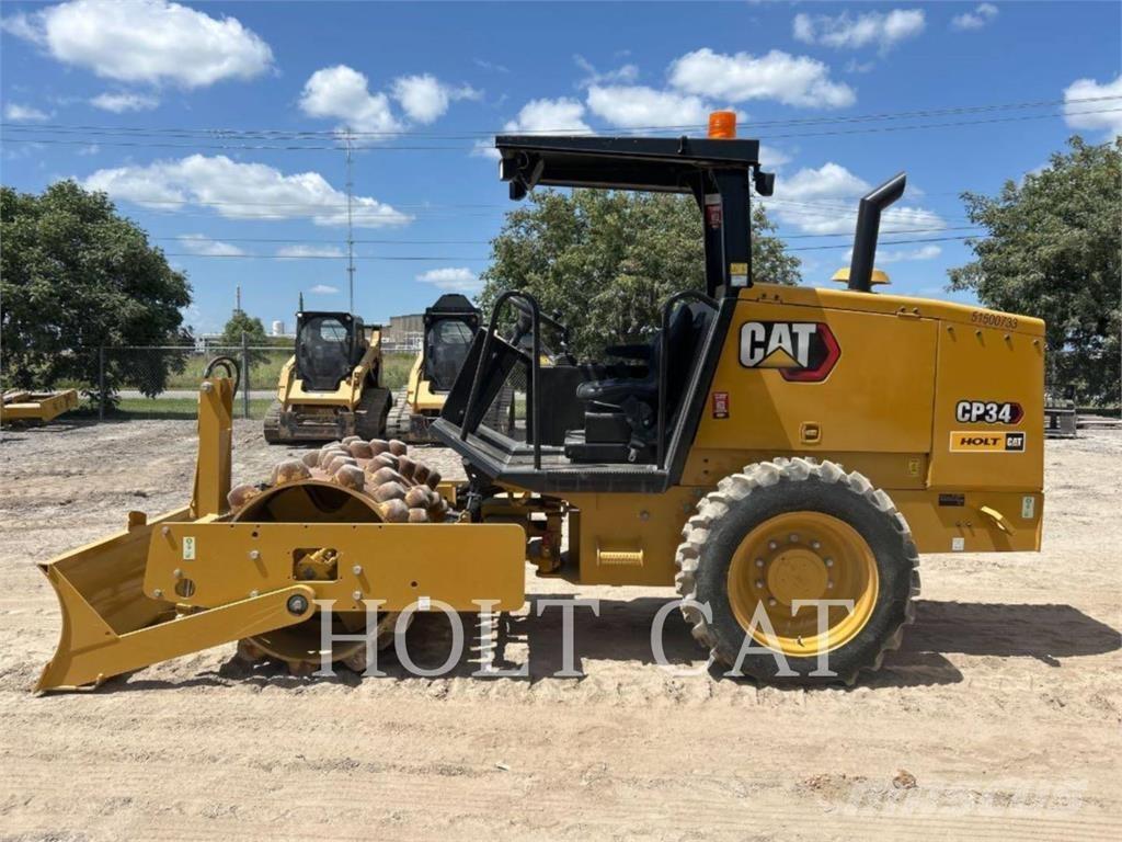 CAT CP34 Cilindros Compactadores monocilíndricos