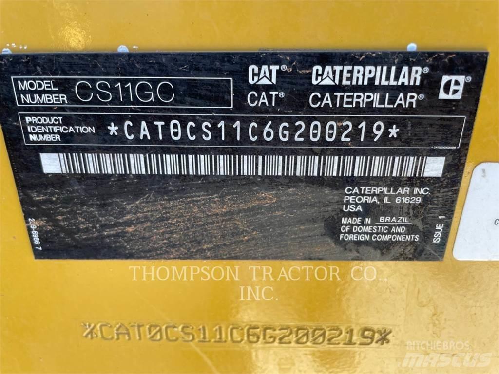 CAT CS11GC Cilindros Compactadores monocilíndricos