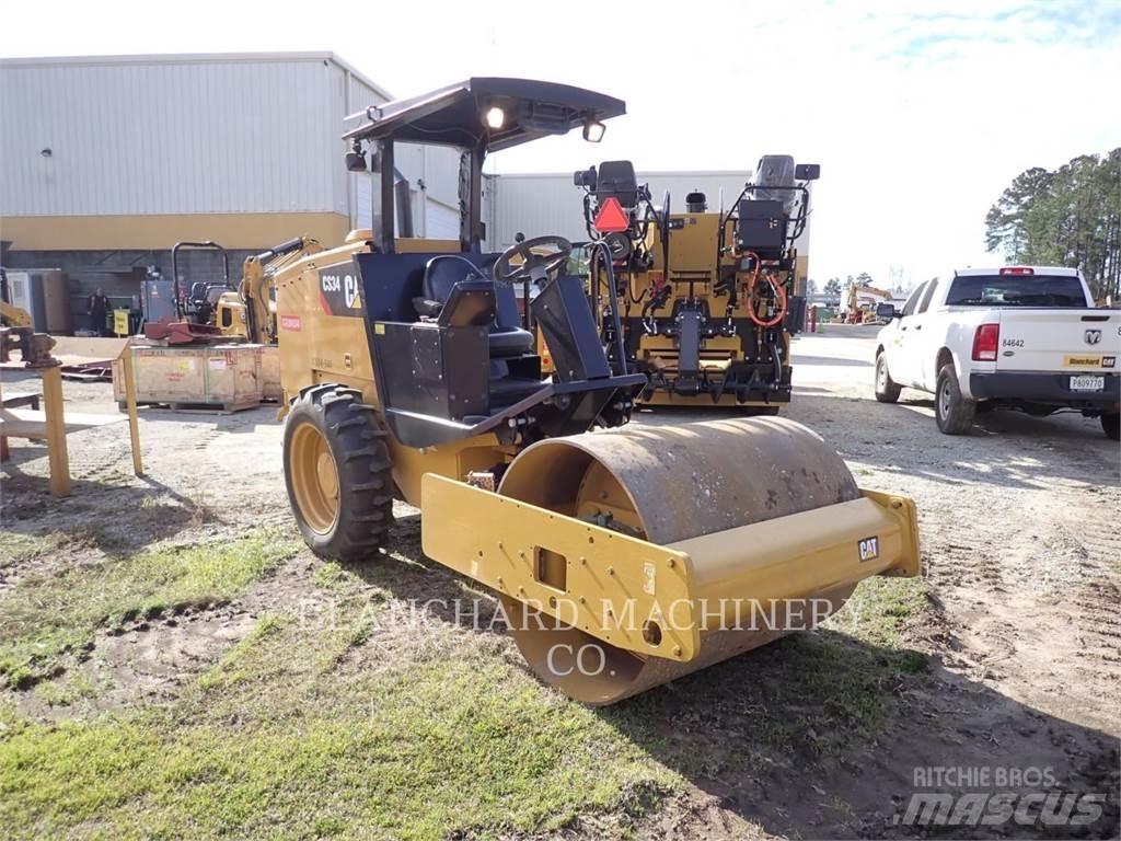 CAT CS34 Cilindros Compactadores monocilíndricos