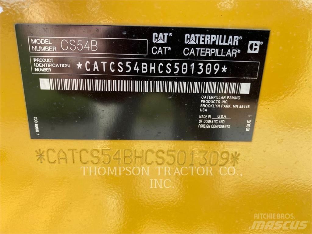 CAT CS54B Cilindros Compactadores monocilíndricos