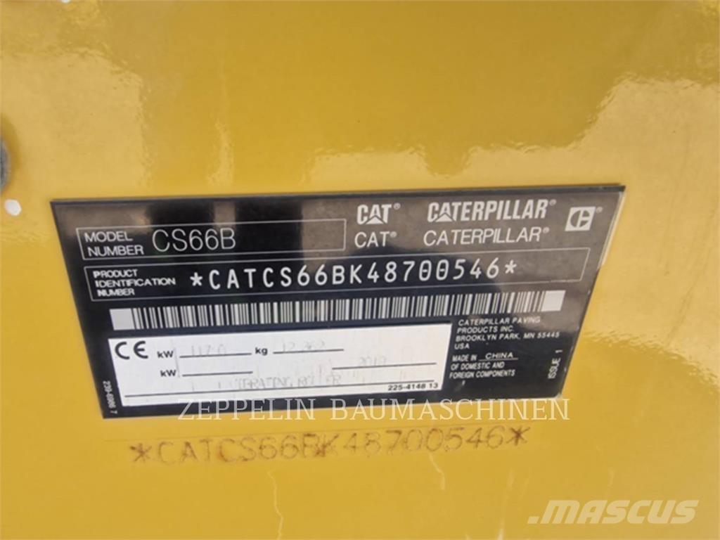 CAT CS66B Compactadores para terra