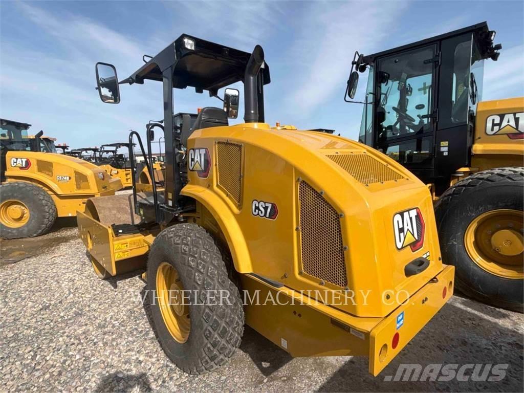 CAT CS7 Cilindros Compactadores monocilíndricos