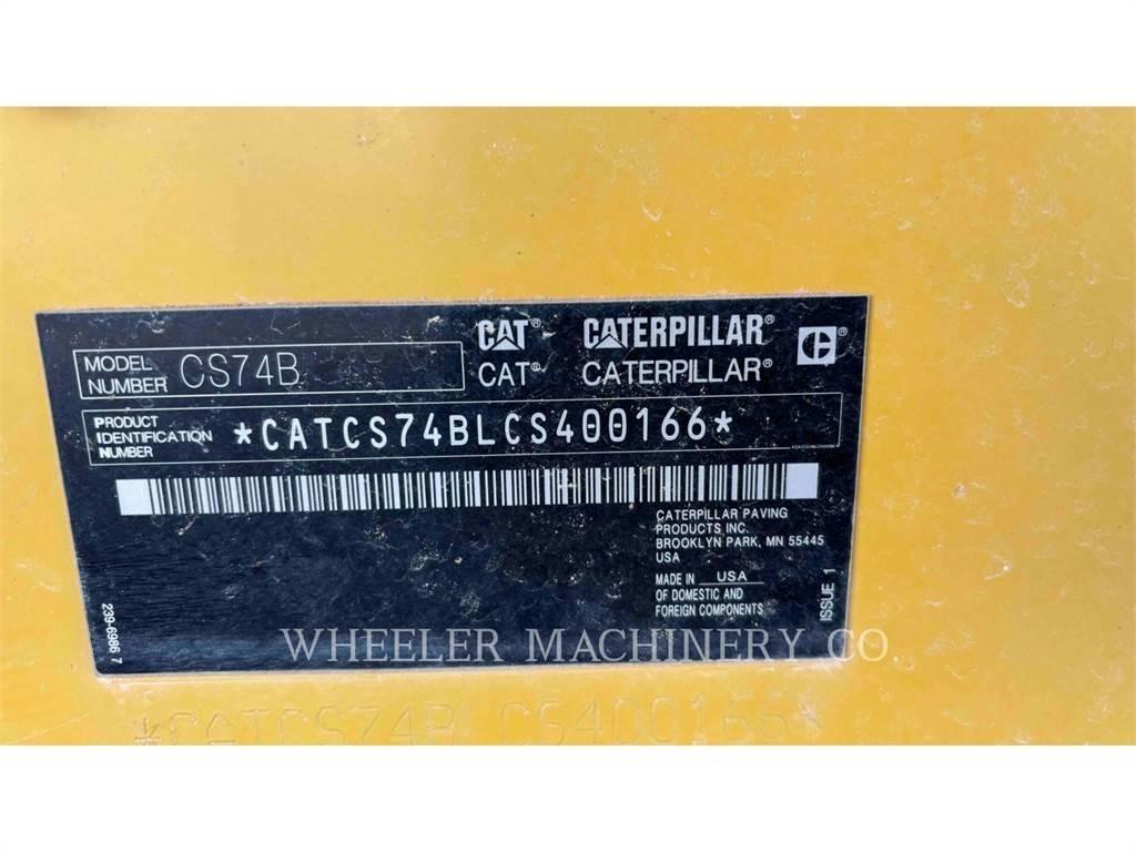CAT CS74B Cilindros Compactadores monocilíndricos