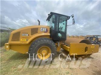 CAT CS74B CAB Cilindros Compactadores monocilíndricos
