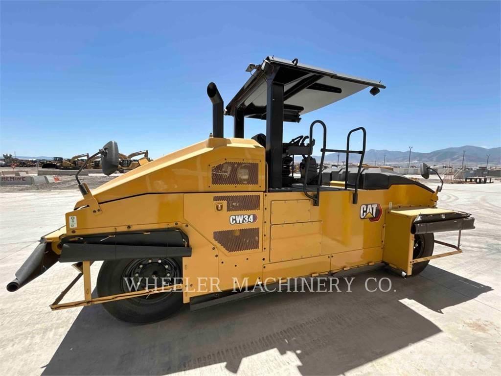 CAT CW34 Cilindros Compactadores de pneus