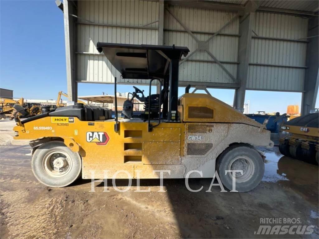 CAT CW34 Cilindros Compactadores monocilíndricos