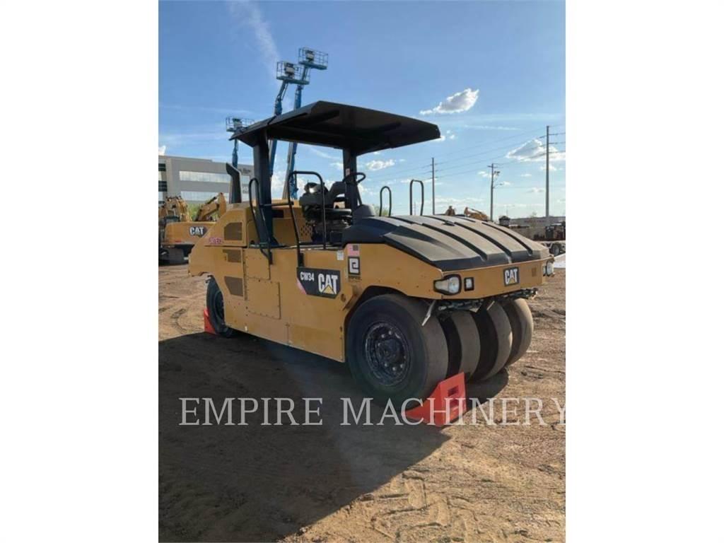 CAT CW34 Cilindros Compactadores de pneus