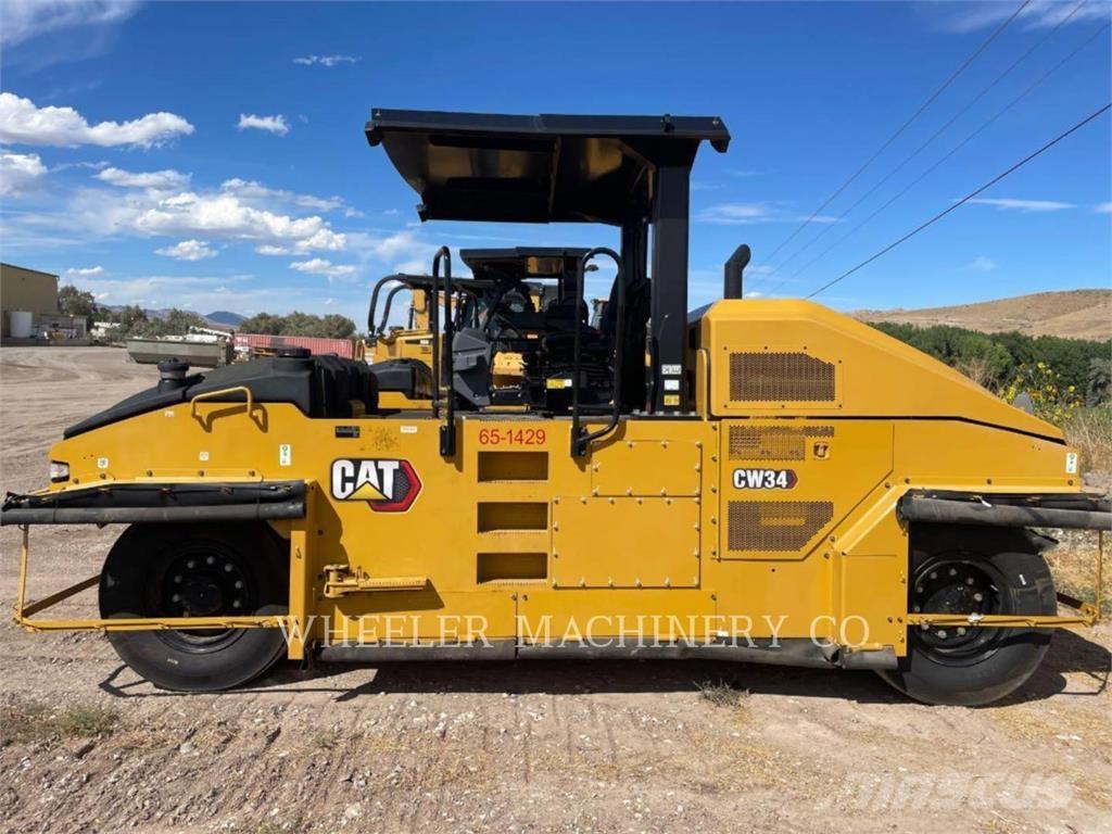 CAT CW34 Cilindros Compactadores de pneus