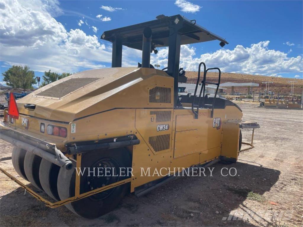 CAT CW34 Cilindros Compactadores de pneus