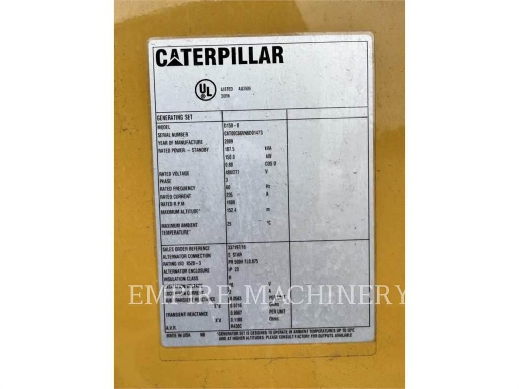 CAT D150 Geradores Diesel