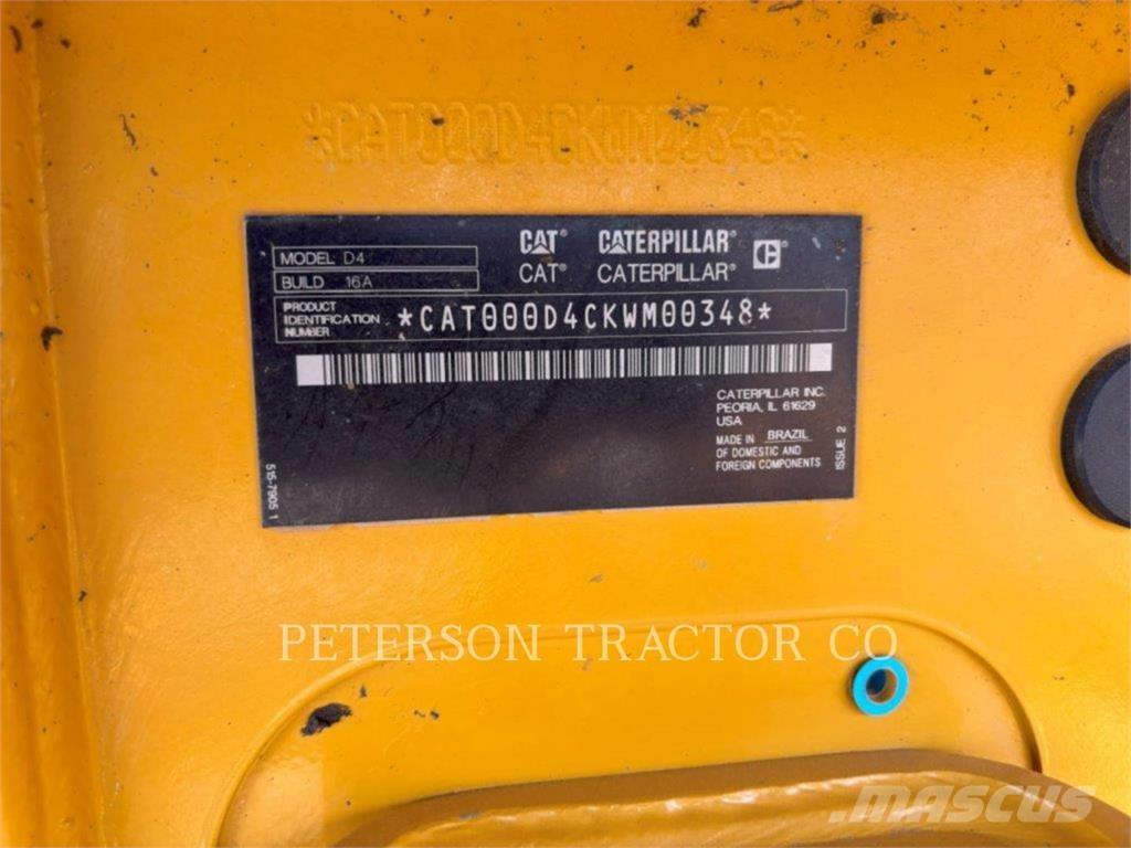 CAT D4 Dozers - Tratores rastos