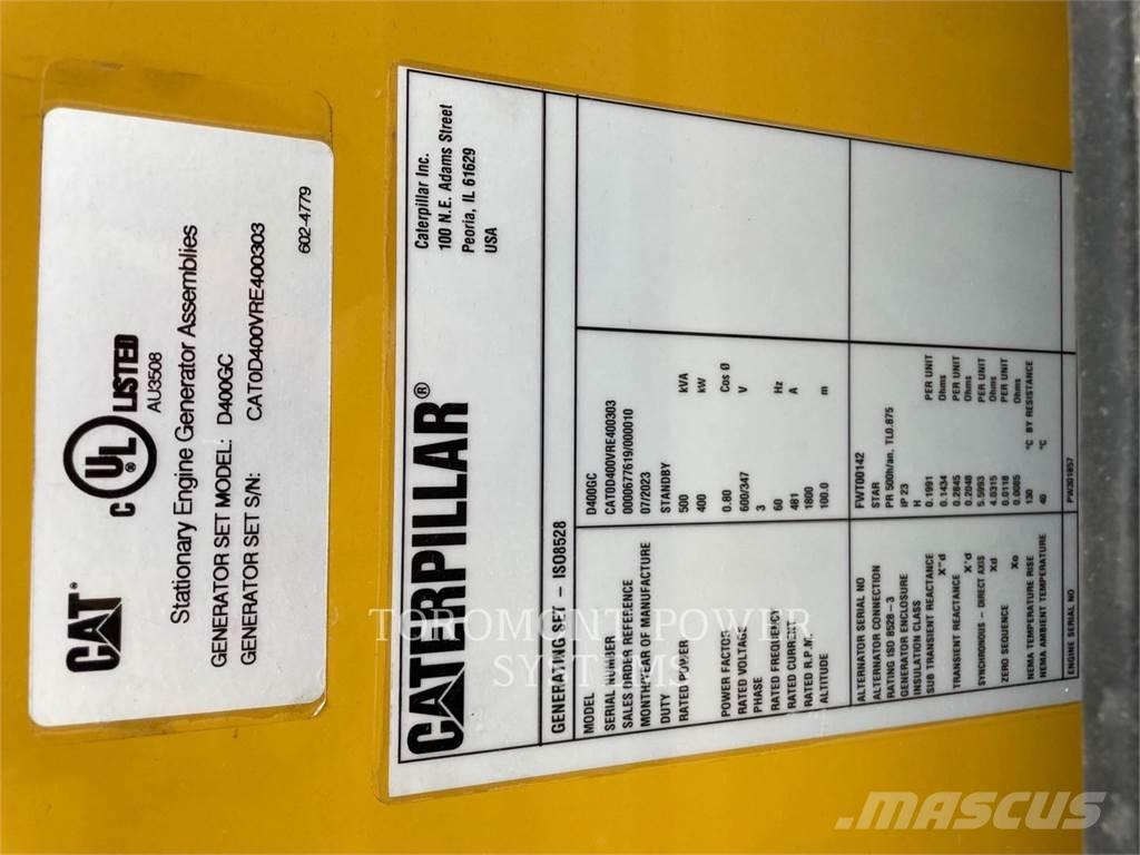 CAT D400GC Motores industriais