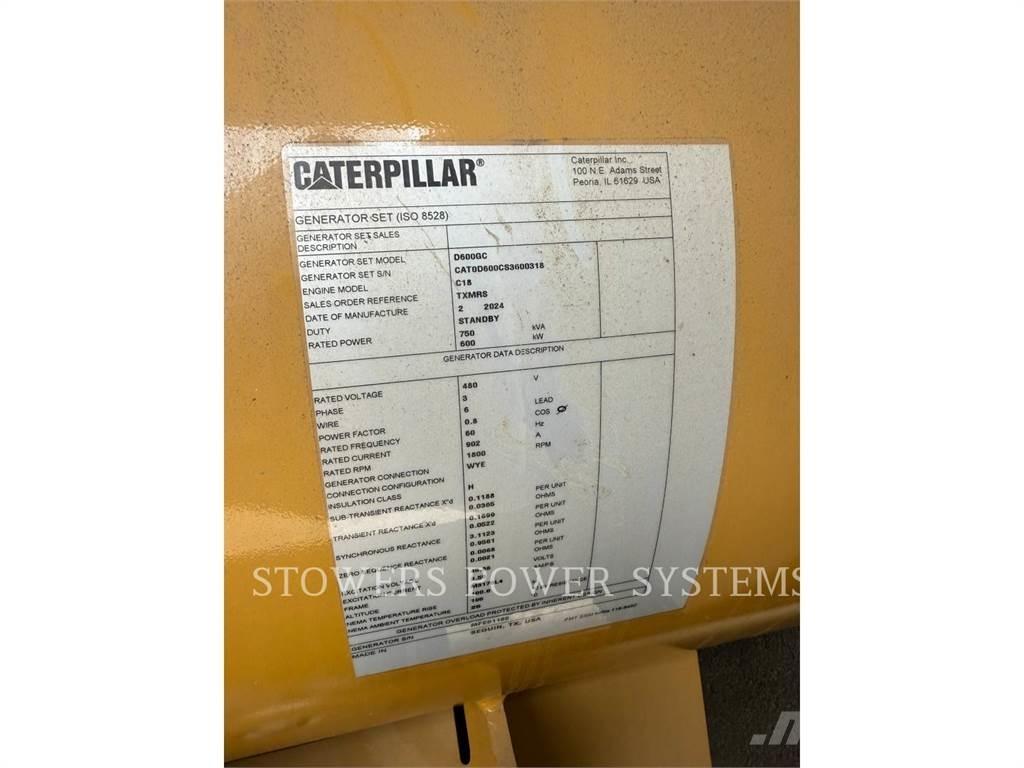 CAT D600GC Geradores Diesel