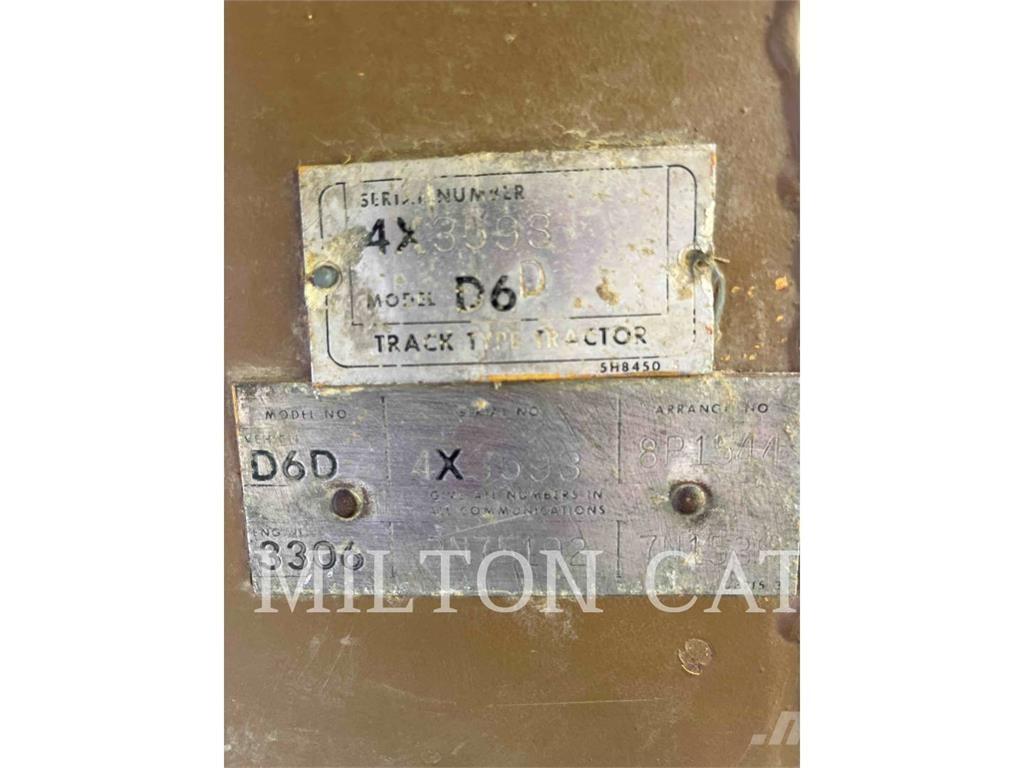 CAT D6D Dozers - Tratores rastos