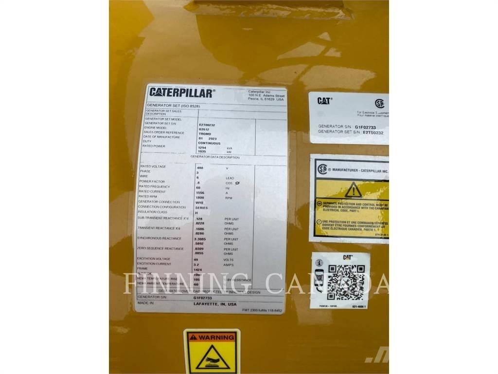 CAT G 3512 Geradores Diesel
