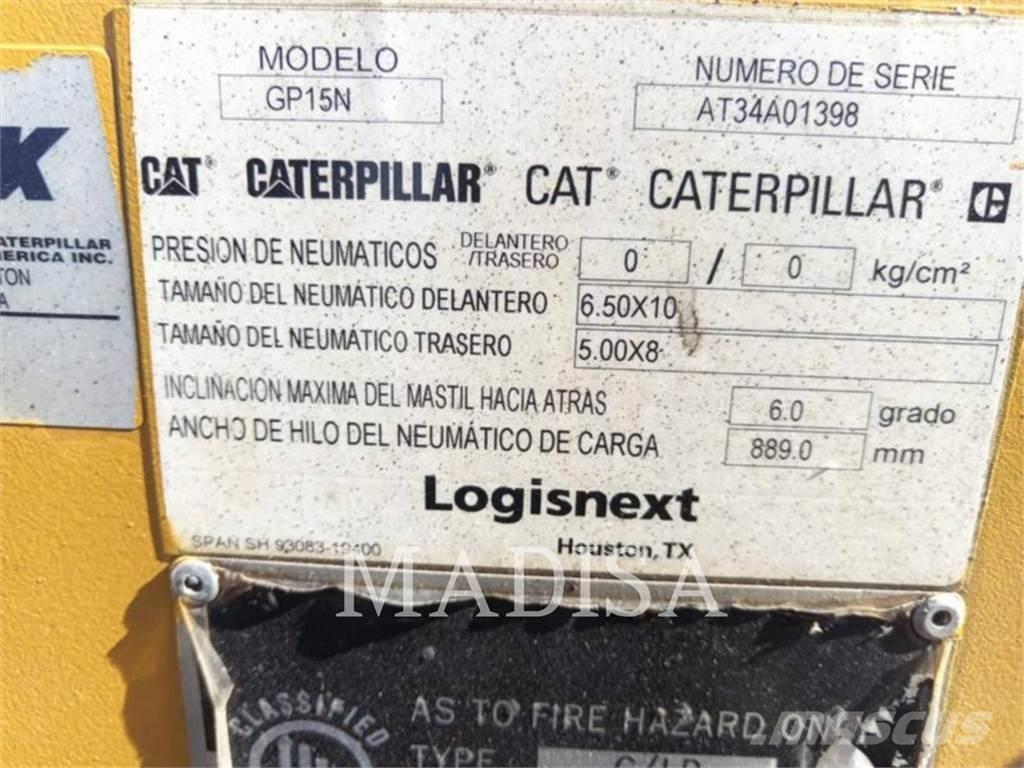 CAT GP15N5 Empilhadores - Outros