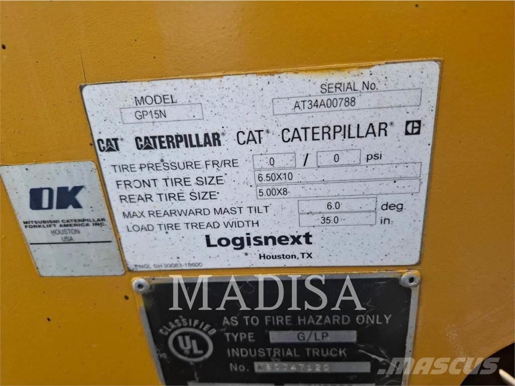 CAT GP15N5 Empilhadores - Outros
