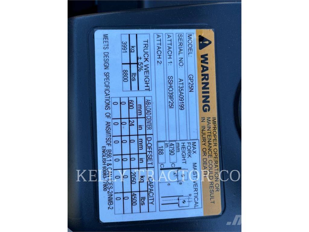 CAT GP25N Empilhadores - Outros