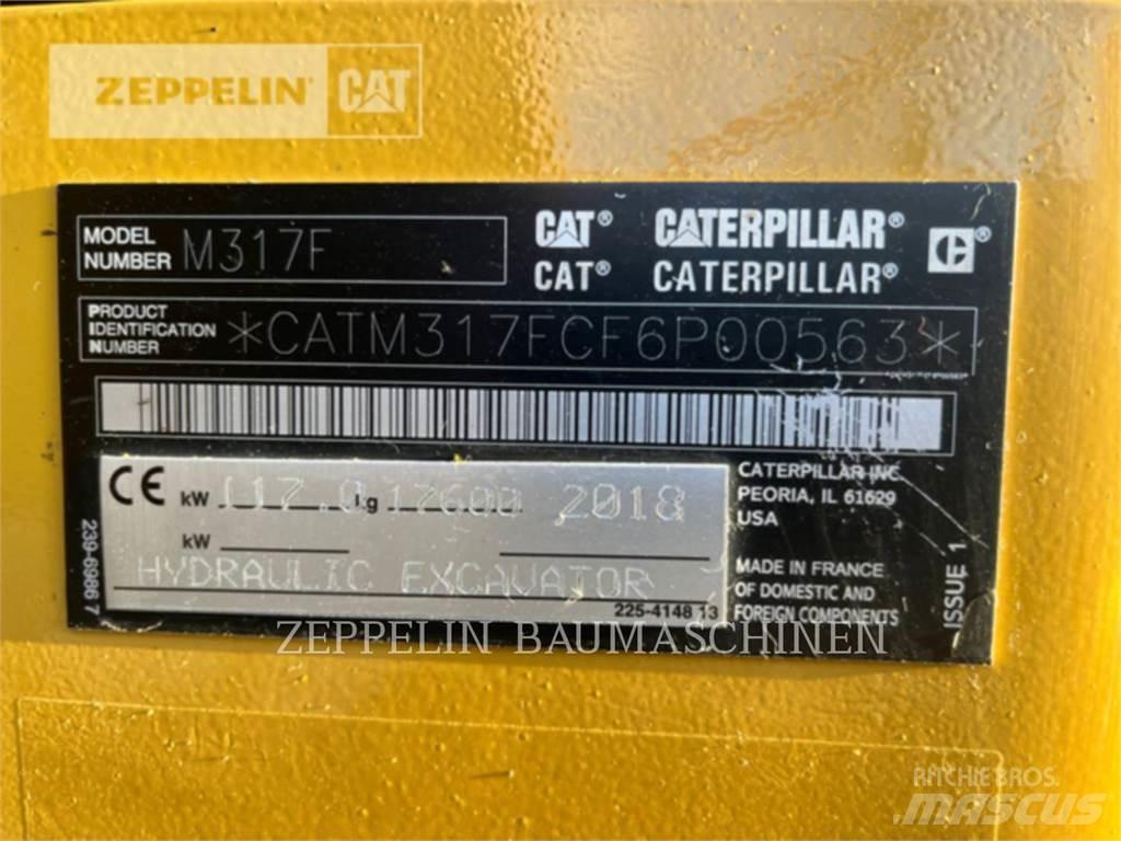 CAT M317F Escavadoras de rodas