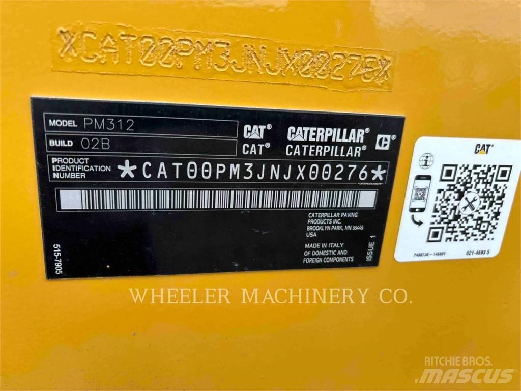 CAT PM312 Moinhos de asfalto a frio