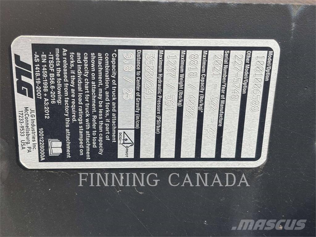 CAT TH62-CR-74 Garfos