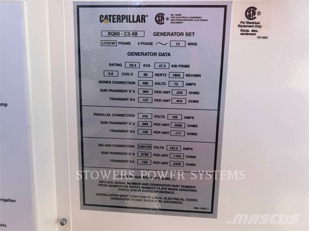 CAT XQ60-48KW Outros Geradores
