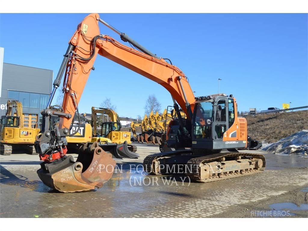 Doosan DX235 Escavadeiras de esteiras