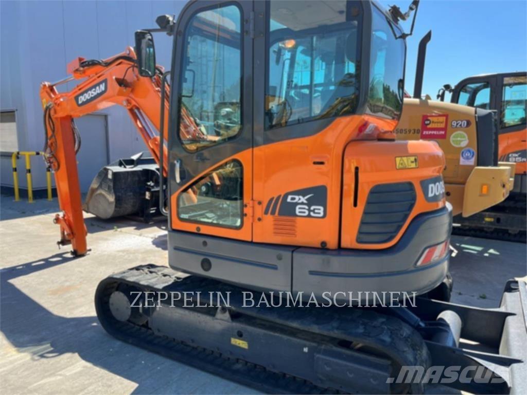 Doosan DX63-3 Escavadeiras de esteiras