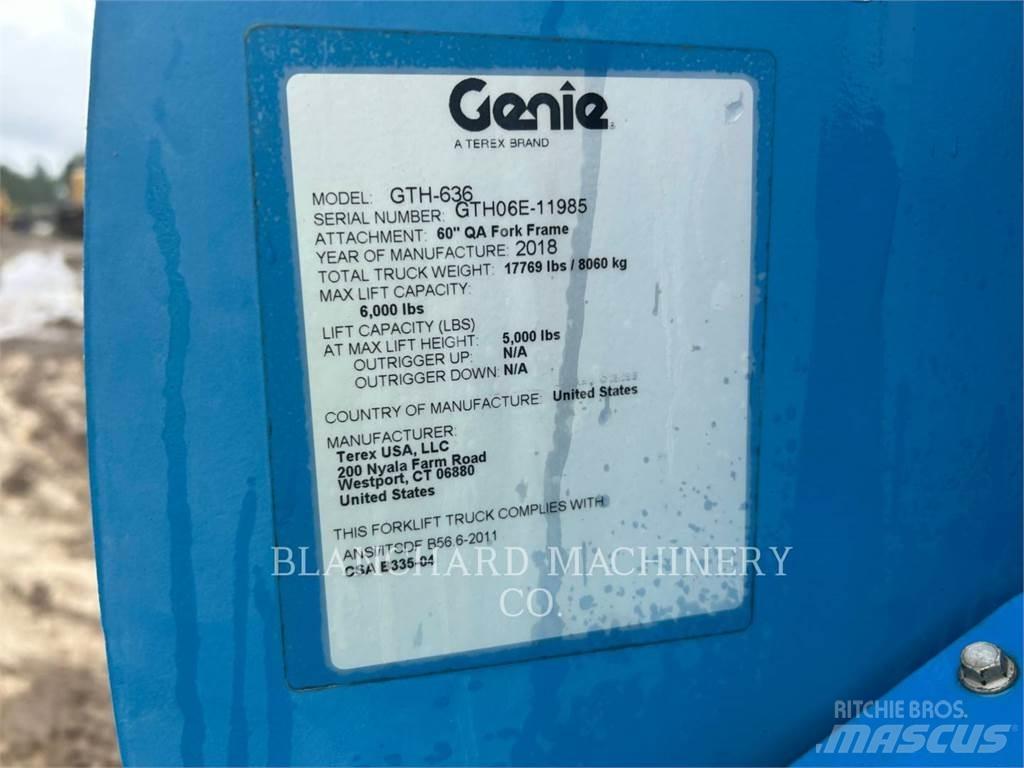 Genie GTH-636 Manipulador telescópico