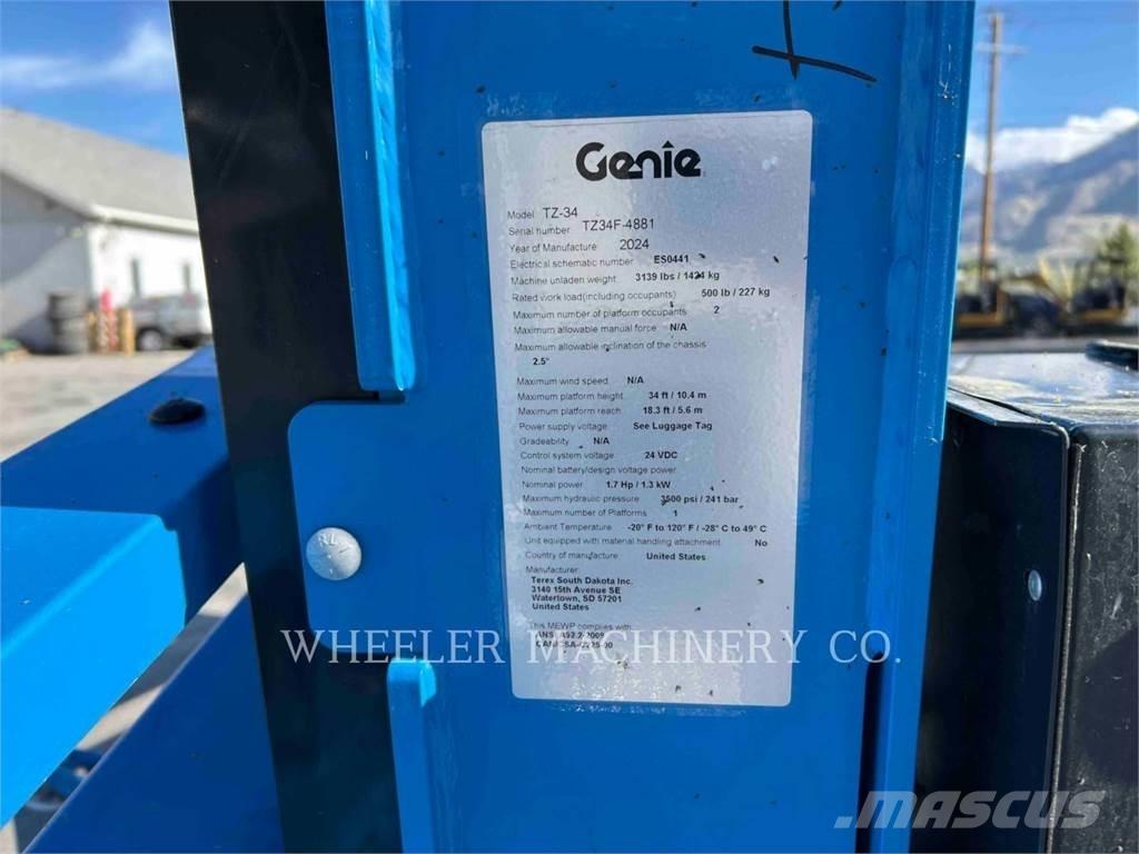 Genie TZ34/20 Elevadores braços articulados