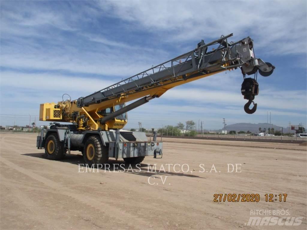 Grove RT600E Gruas Todo terreno
