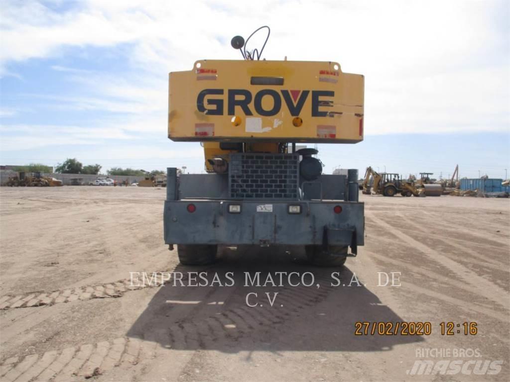 Grove RT600E Gruas Todo terreno