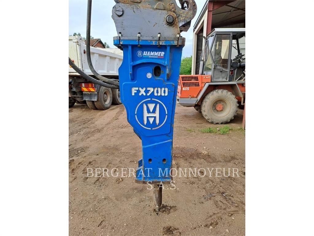Hammer BRH.FX700.8T/14T Martelos de quebragem