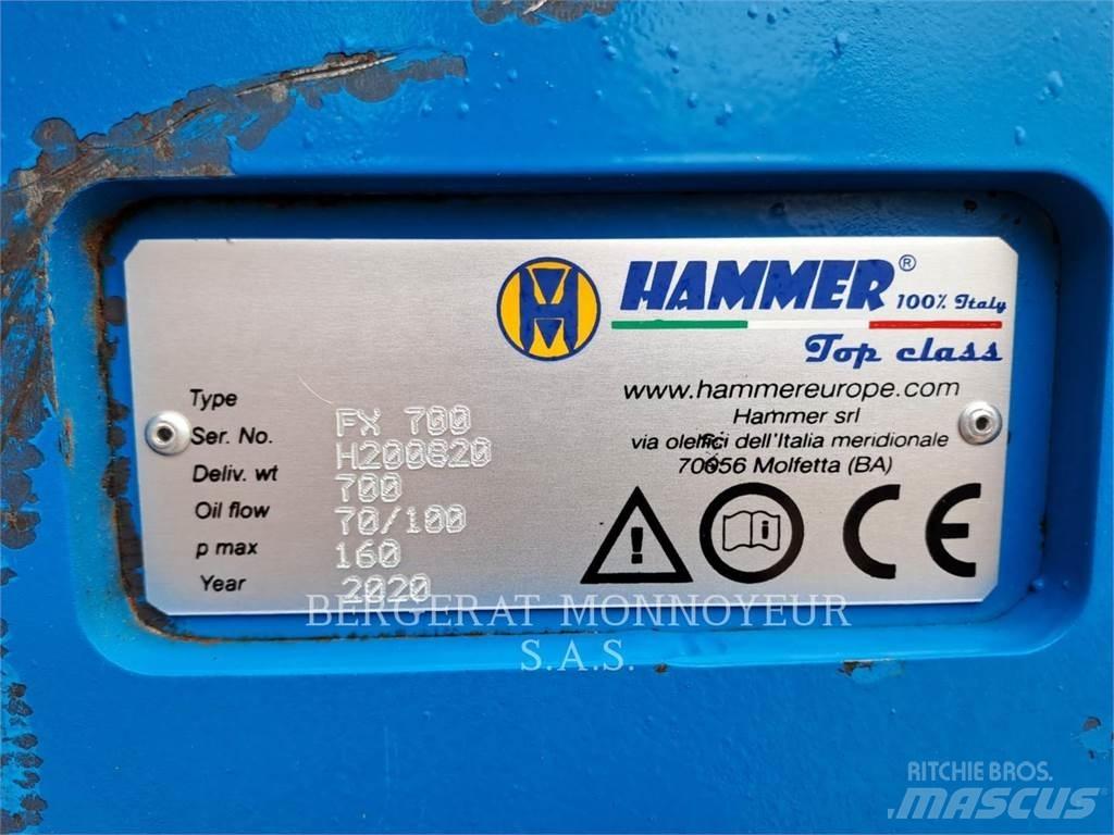 Hammer BRH.FX700.8T/14T Martelos de quebragem