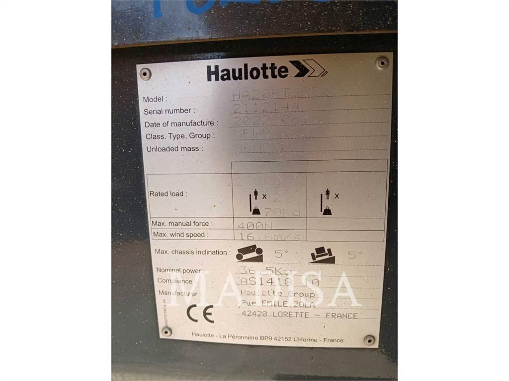 Haulotte HA20RTJPRO Elevadores braços articulados