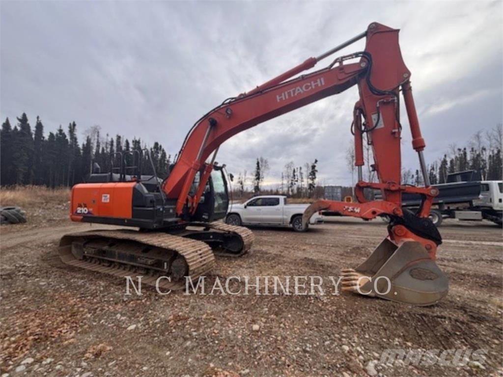 Hitachi 210 Escavadeiras de esteiras