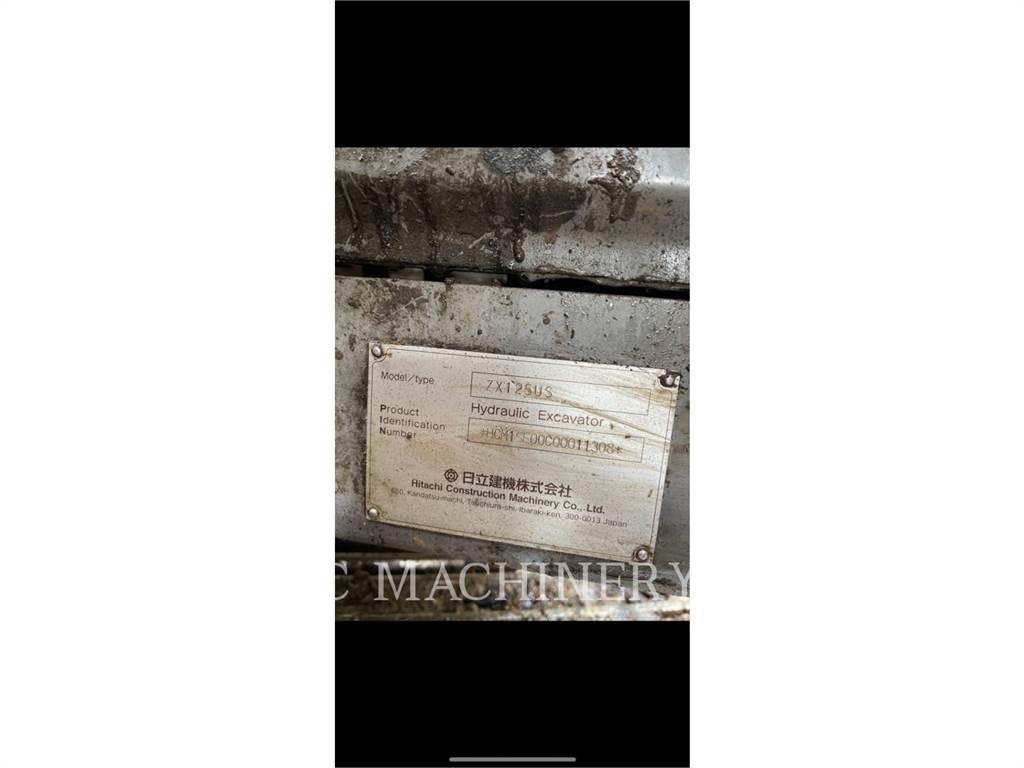 Hitachi ZX125 Escavadeiras de esteiras